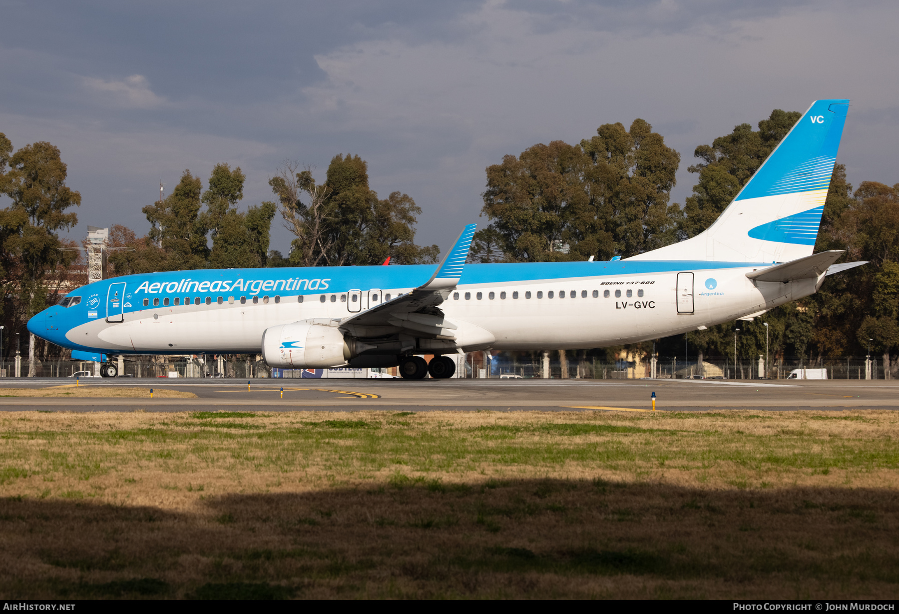Aircraft Photo of LV-GVC | BOEING 737-887 | Aerolíneas Argentinas | AirHistory.net #828343