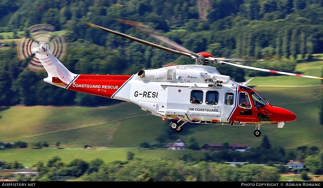 Aircraft Photo of G-RESI | Leonardo AW-139 | HM Coastguard | AirHistory.net #828349