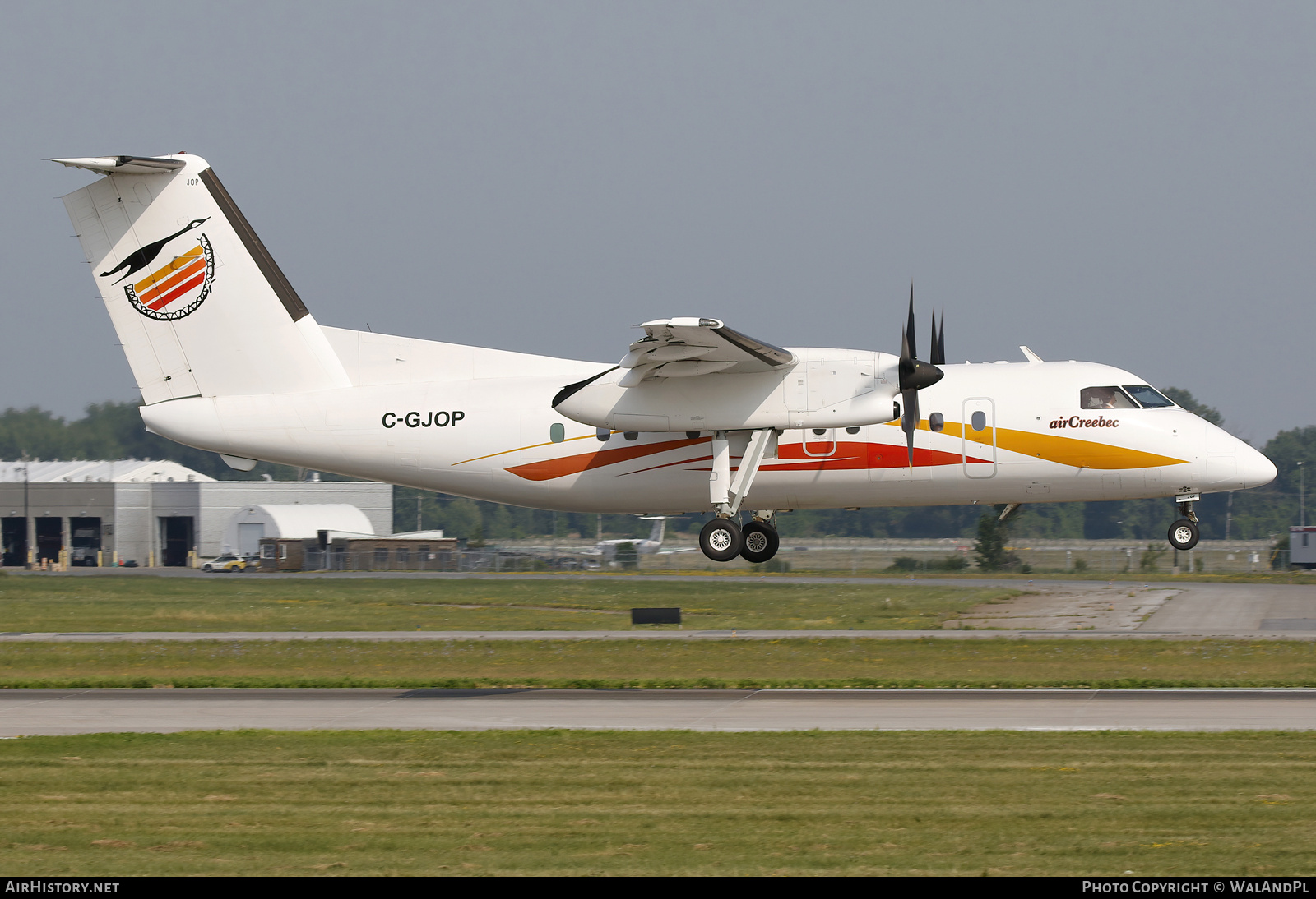 Aircraft Photo of C-GJOP | De Havilland Canada DHC-8-102 Dash 8 | Air Creebec | AirHistory.net #828354
