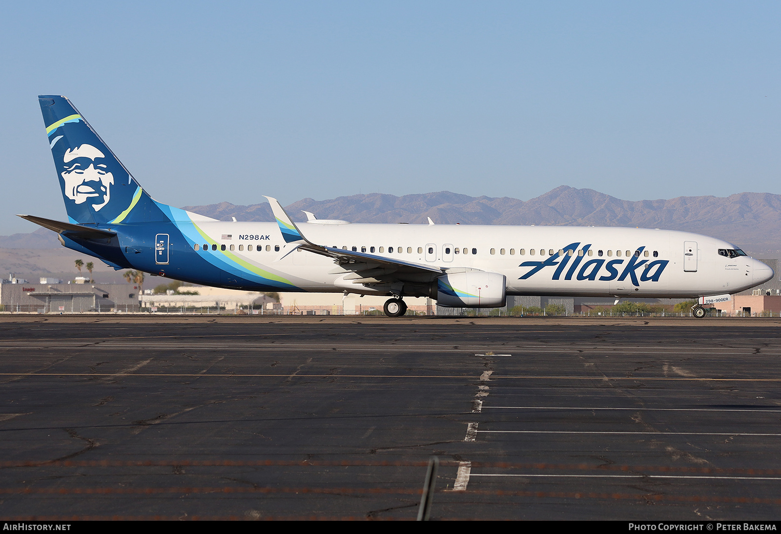 Aircraft Photo of N298AK | Boeing 737-900/ER | Alaska Airlines | AirHistory.net #828363