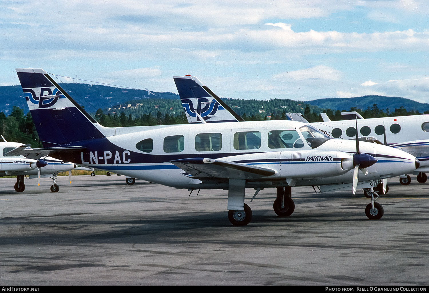 Aircraft Photo of LN-PAC | Piper PA-31-310 Navajo C | Partnair | AirHistory.net #828366