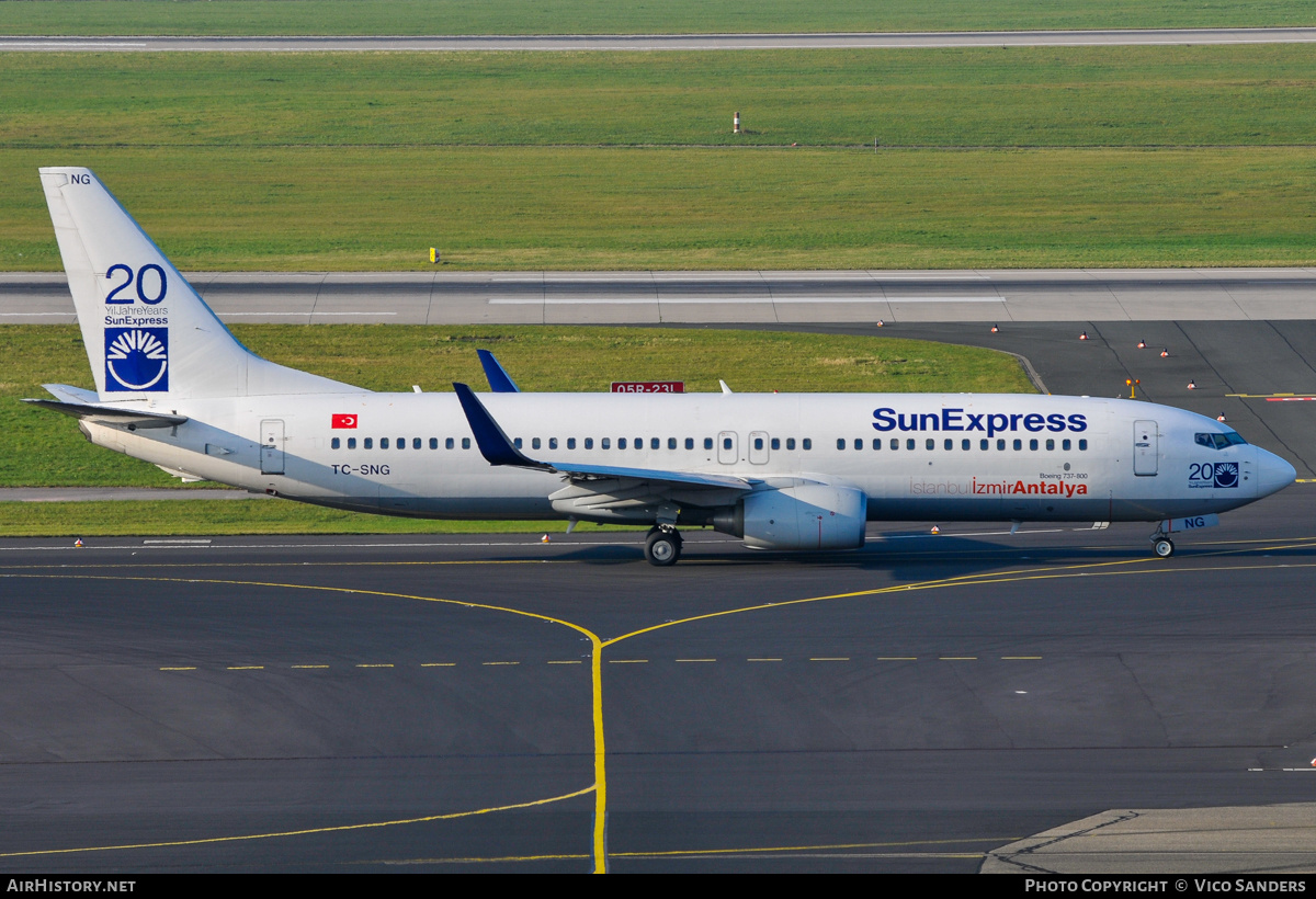 Aircraft Photo of TC-SNG | Boeing 737-8HC | SunExpress | AirHistory.net #828376