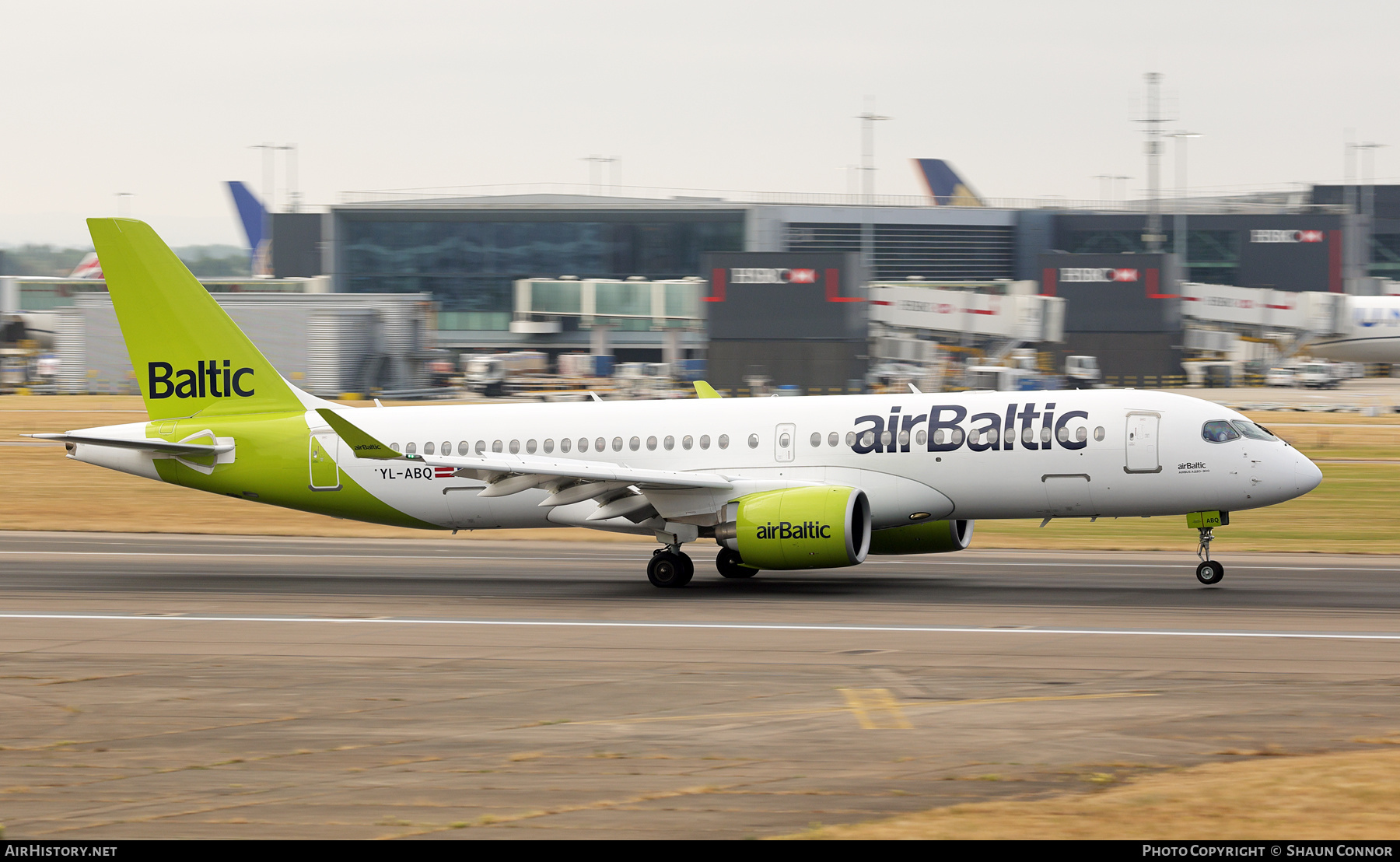 Aircraft Photo of YL-ABQ | Airbus A220-371 (BD-500-1A11) | AirBaltic | AirHistory.net #828378