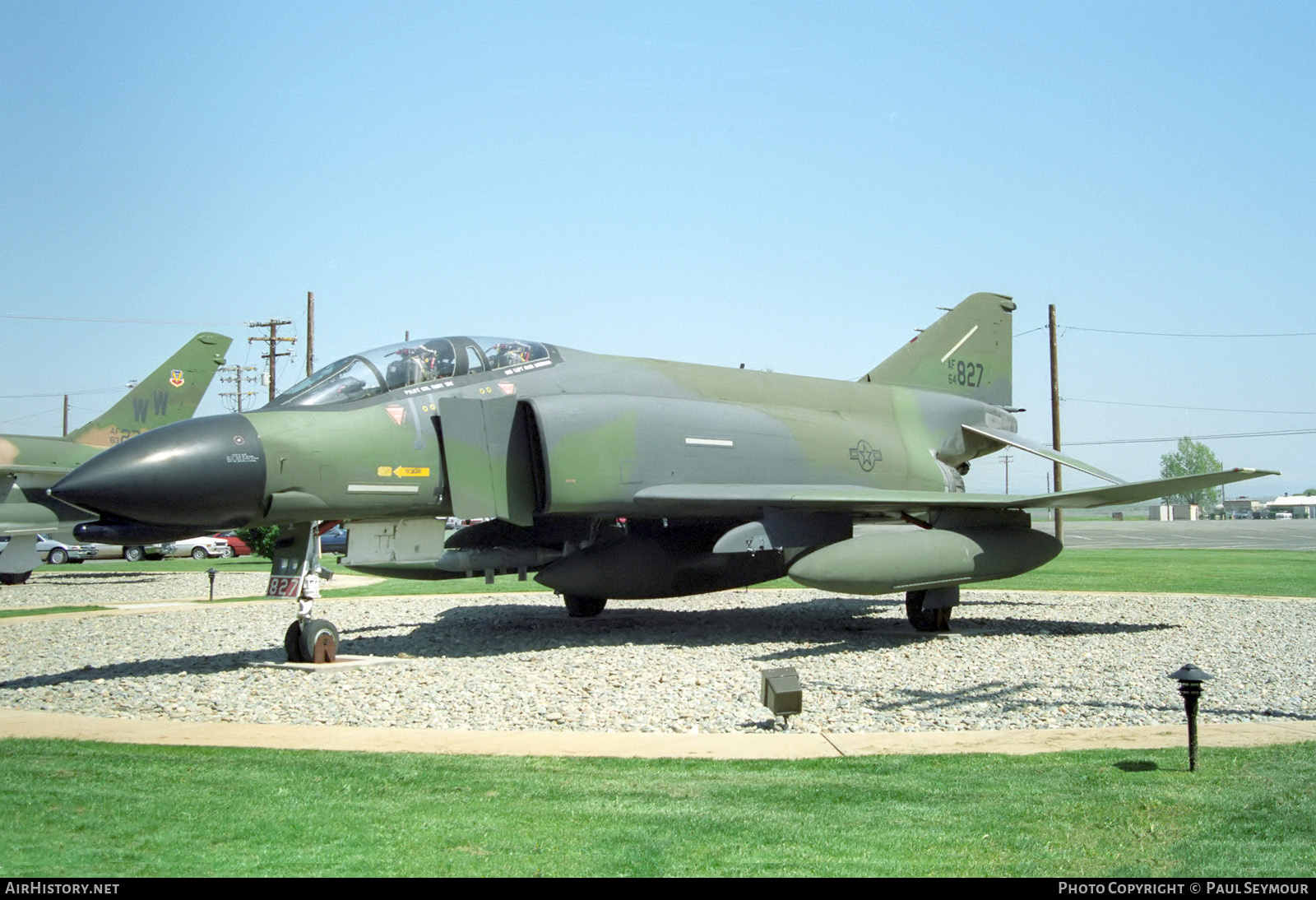 Aircraft Photo of 64-0827 / AF64-827 | McDonnell F-4C Phantom II | USA - Air Force | AirHistory.net #828379