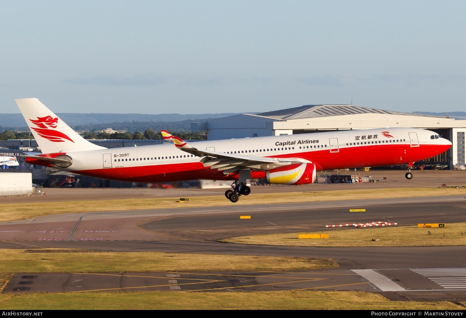 Aircraft Photo of B-309T | Airbus A330-343 | Capital Airlines | AirHistory.net #828401