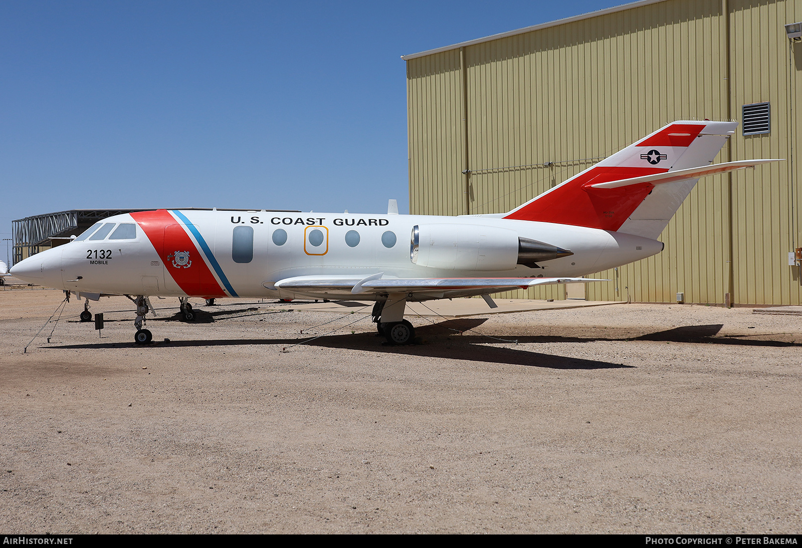 Aircraft Photo of 2132 | Dassault HU-25B Guardian | USA - Coast Guard | AirHistory.net #828411