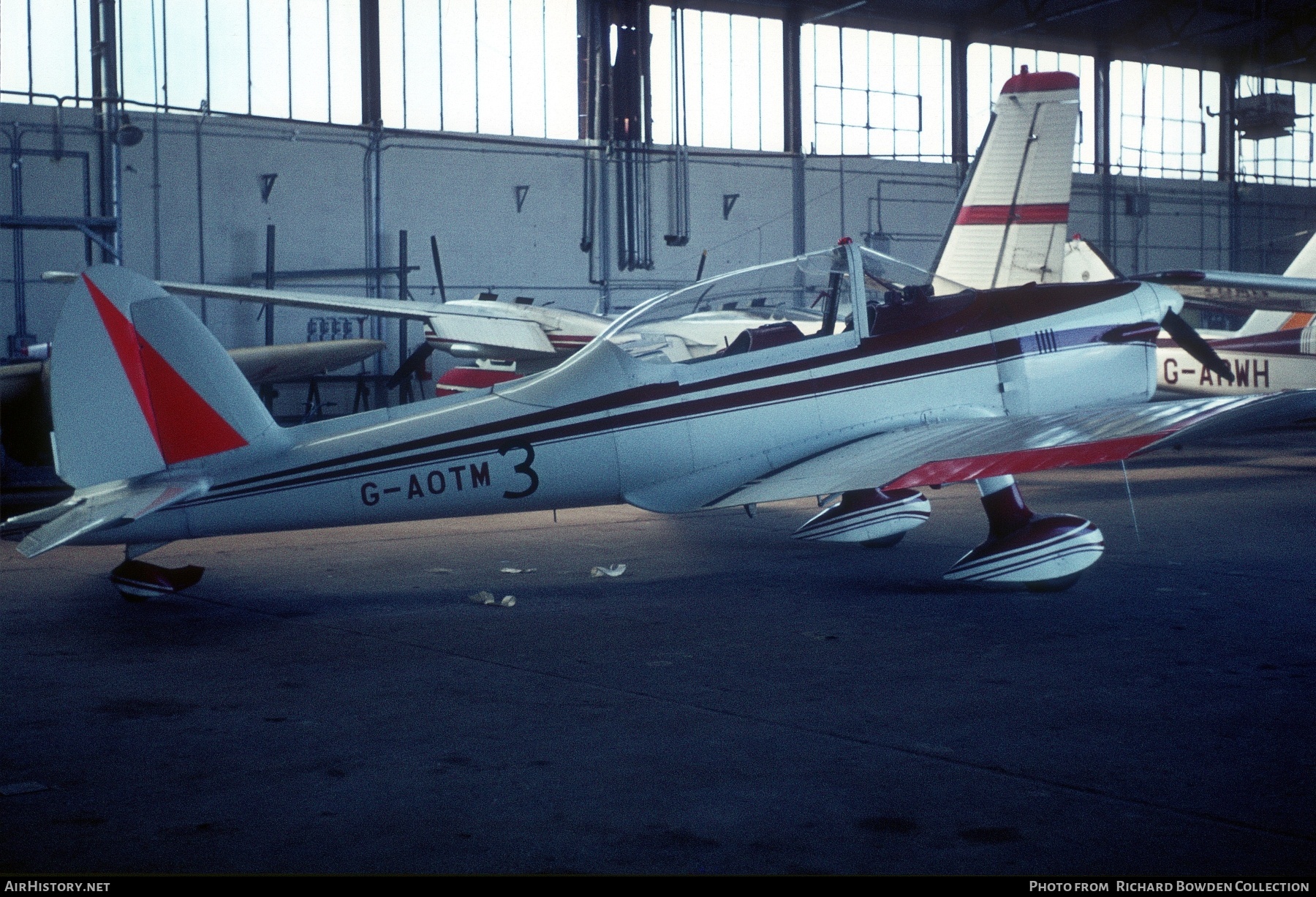 Aircraft Photo of G-AOTM | De Havilland DHC-1 Chipmunk Mk22A | AirHistory.net #828435