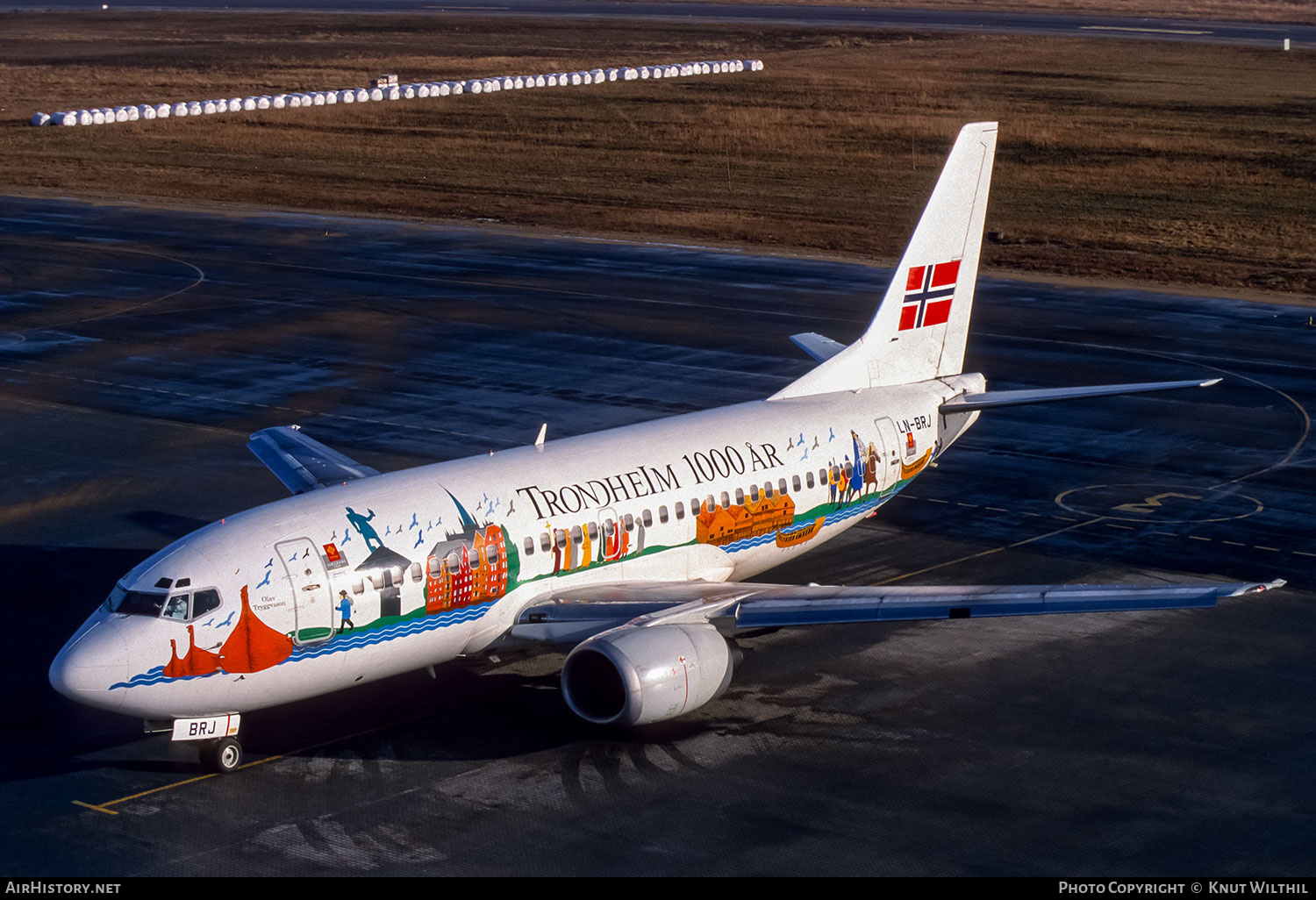 Aircraft Photo of LN-BRJ | Boeing 737-505 | Braathens SAFE | AirHistory.net #828442