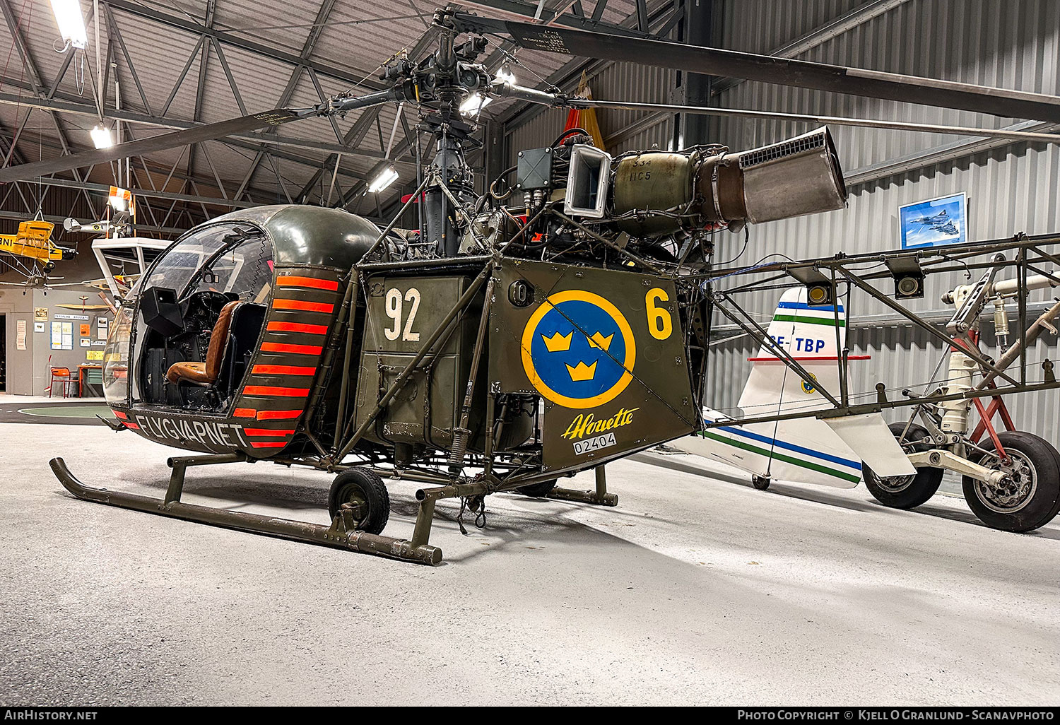 Aircraft Photo of 02404 | Sud Hkp2 Alouette II (SE-3130) | Sweden - Air Force | AirHistory.net #828481