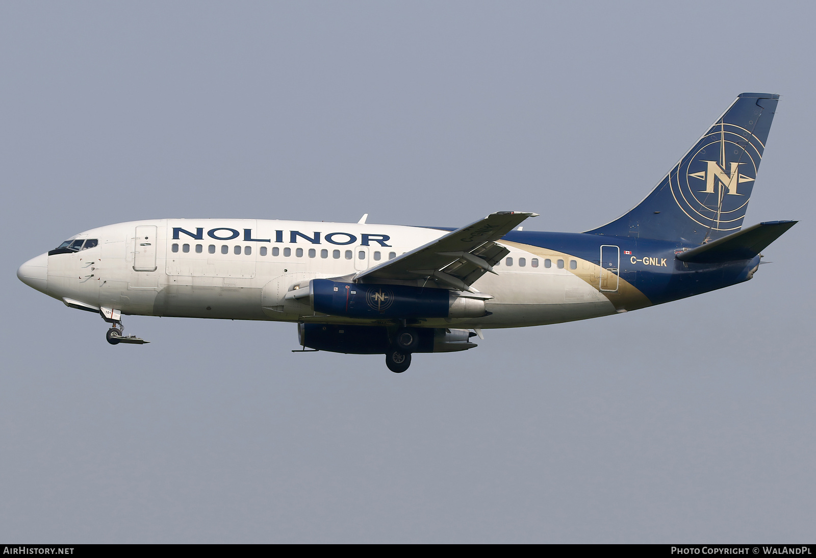 Aircraft Photo of C-GNLK | Boeing 737-2K2C/Adv | Nolinor Aviation | AirHistory.net #828482