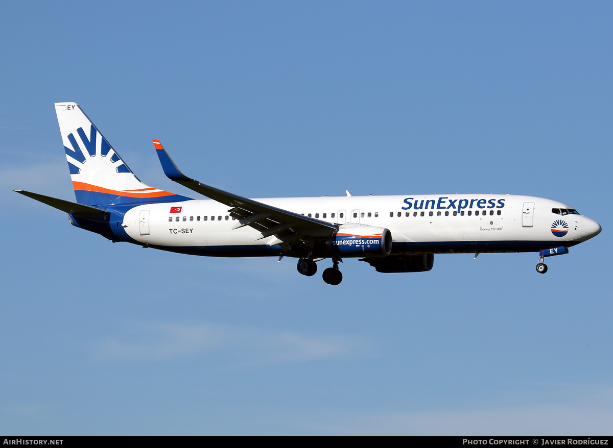 Aircraft Photo of TC-SEY | Boeing 737-8HC | SunExpress | AirHistory.net #828507