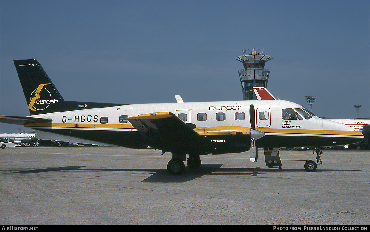 Aircraft Photo of G-HGGS | Embraer EMB-110P1 Bandeirante | Euroair | AirHistory.net #828508