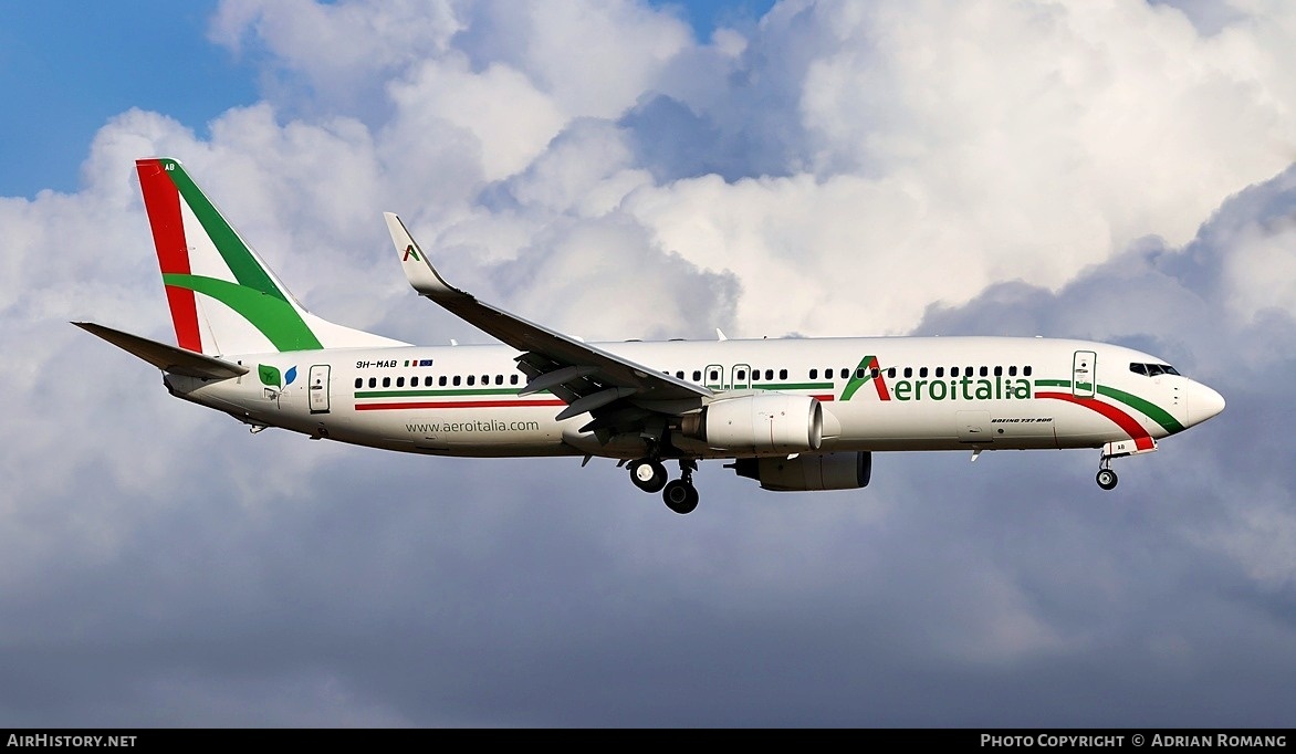 Aircraft Photo of 9H-MAB | Boeing 737-846 | Aeroitalia | AirHistory.net #828516