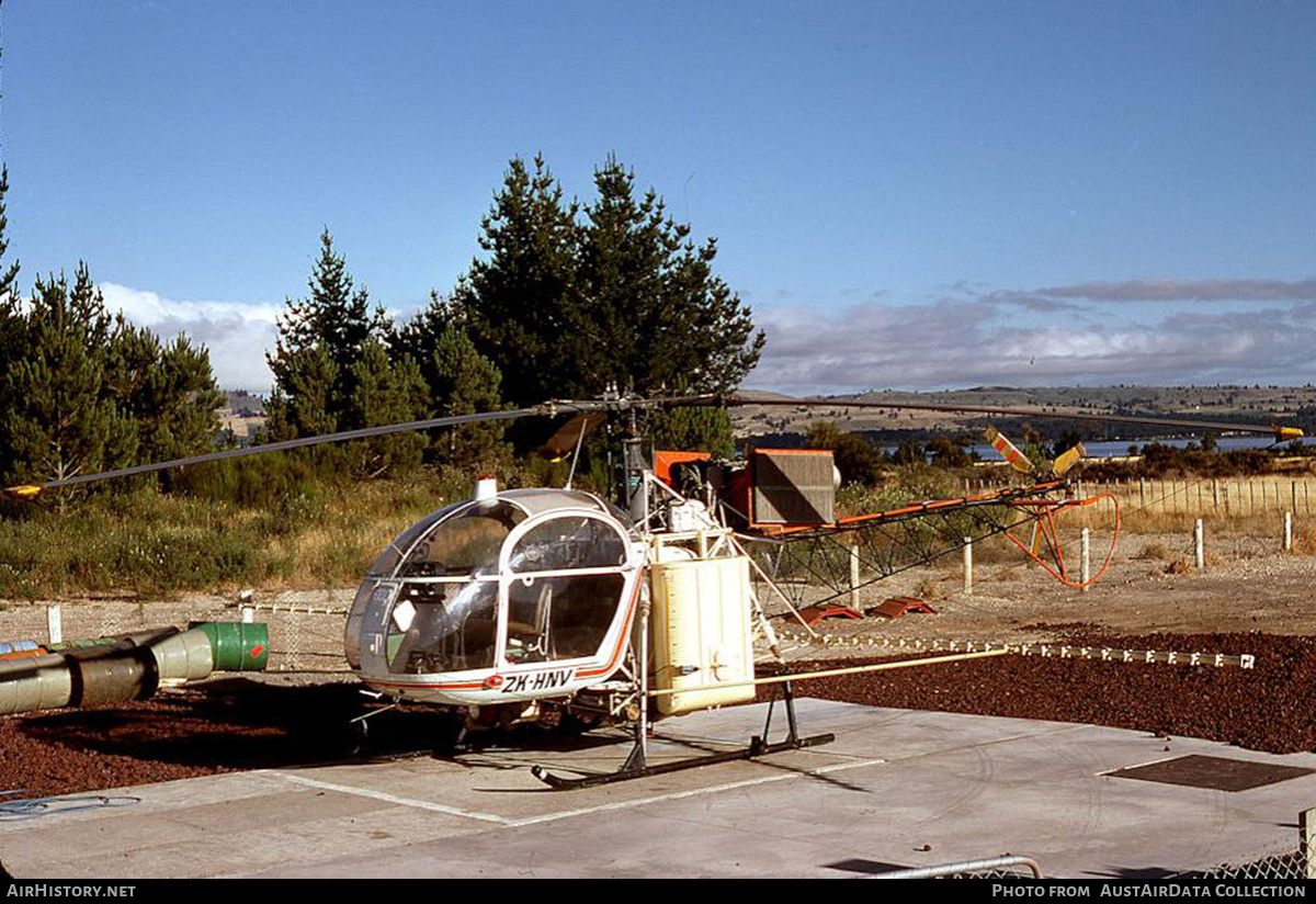 Aircraft Photo of ZK-HNV | Aerospatiale SA-315B Lama | Helicopters NZ | AirHistory.net #828521