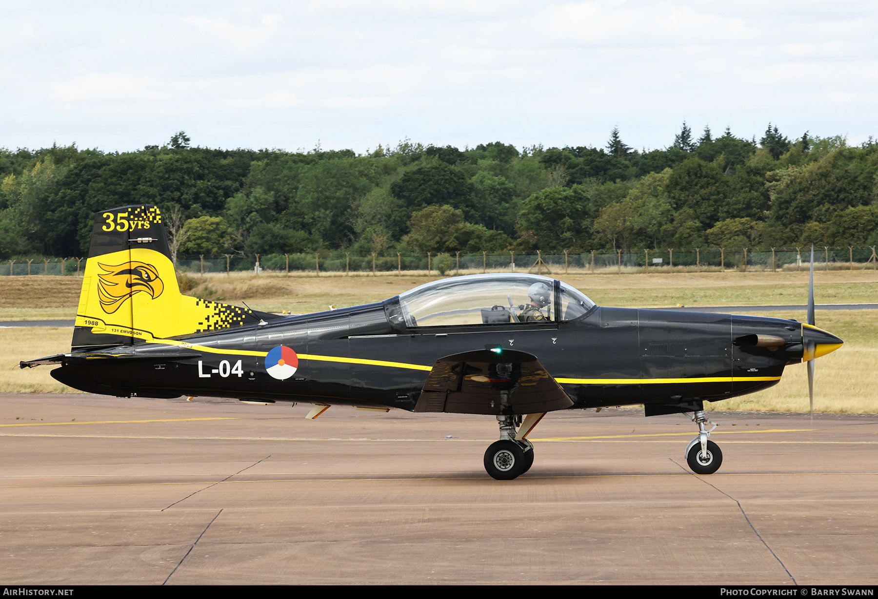 Aircraft Photo of L-04 | Pilatus PC-7 | Netherlands - Air Force | AirHistory.net #828532