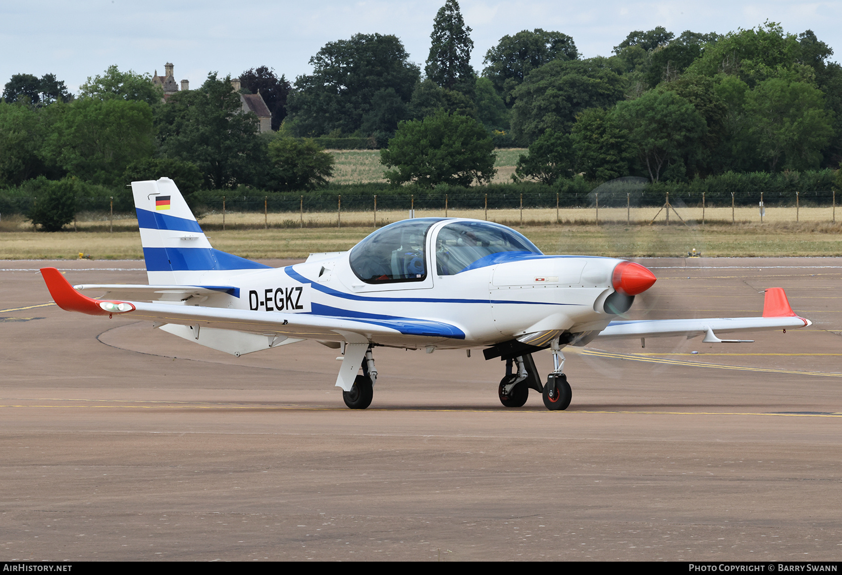 Aircraft Photo of D-EGKZ | Grob G-120TP | AirHistory.net #828552