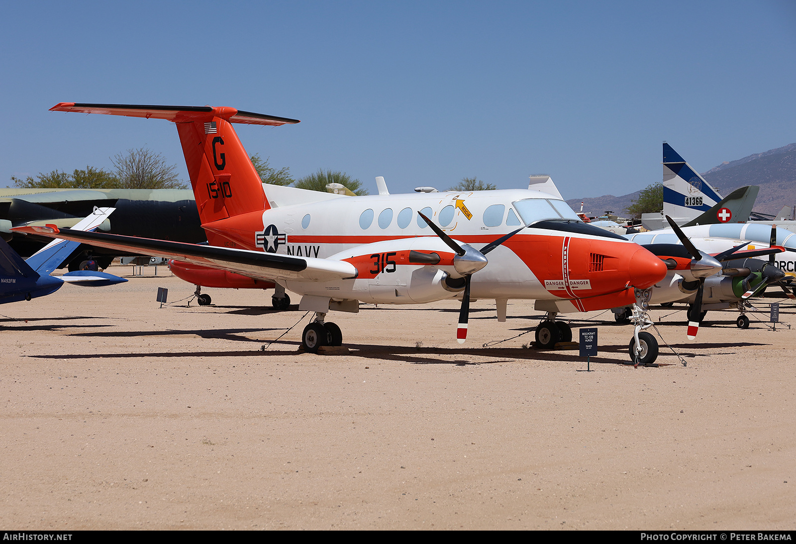 Aircraft Photo of 161510 / 1510 | Beech TC-12B Super King Air (A200C) | USA - Navy | AirHistory.net #828574