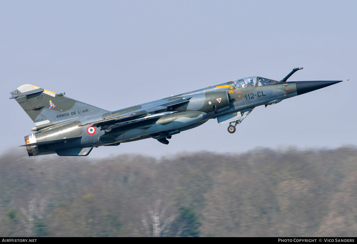 Aircraft Photo of 657 | Dassault Mirage F1CR | France - Air Force | AirHistory.net #828583