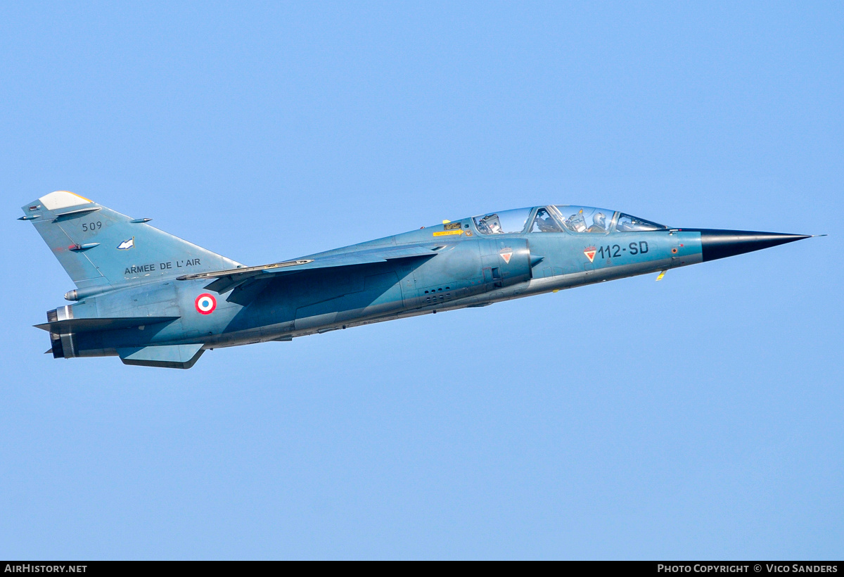 Aircraft Photo of 509 | Dassault Mirage F1B | France - Air Force | AirHistory.net #828593