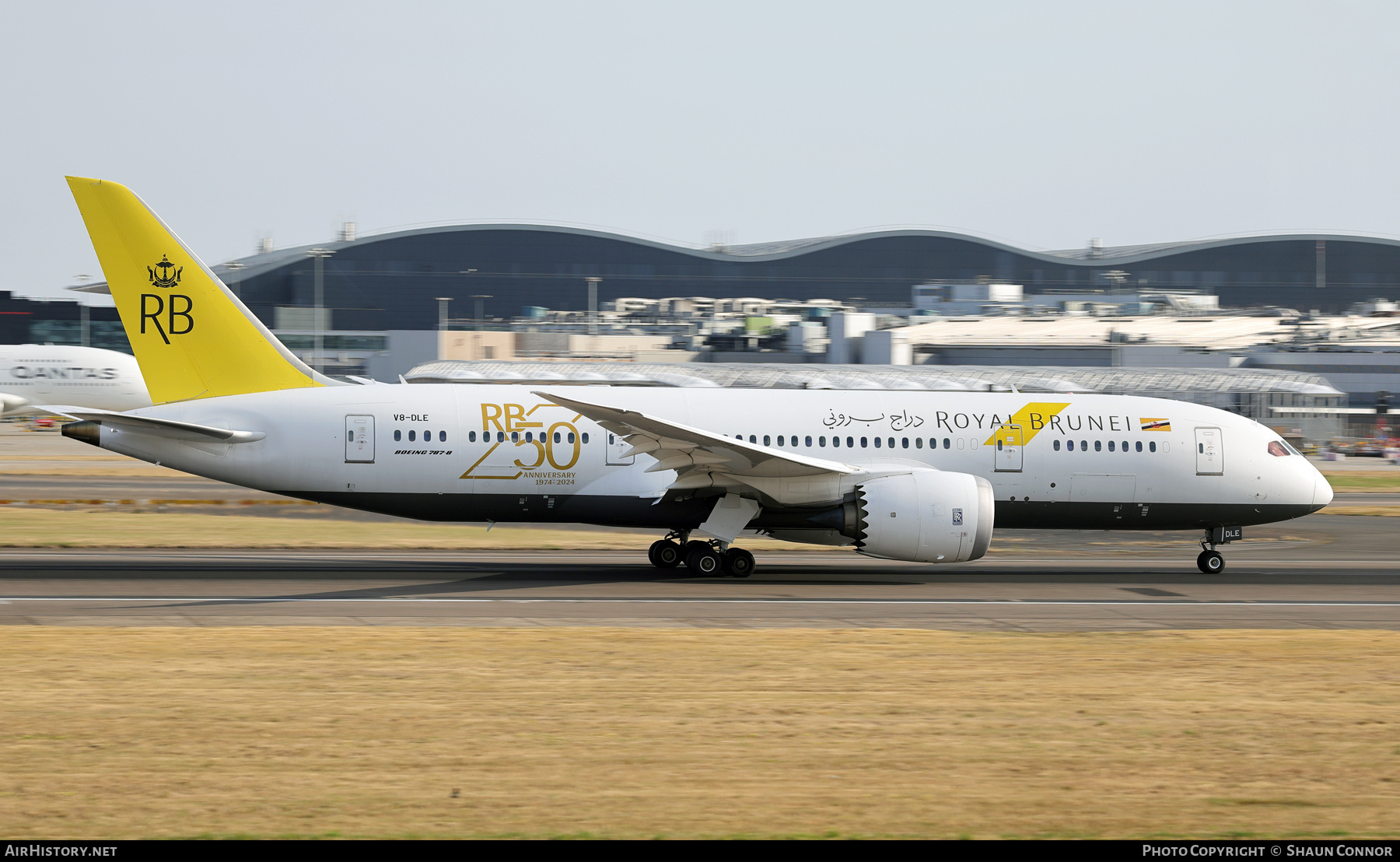 Aircraft Photo of V8-DLE | Boeing 787-8 Dreamliner | Royal Brunei Airlines | AirHistory.net #828649