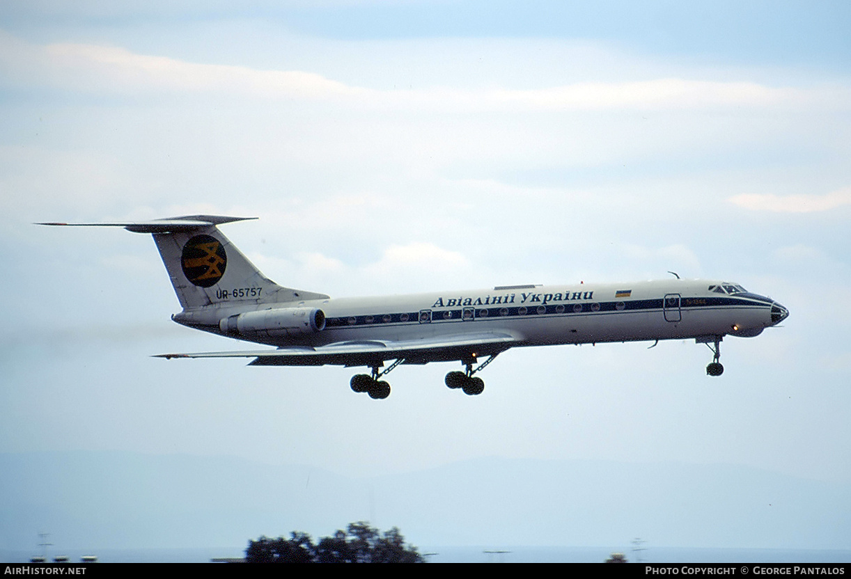 Aircraft Photo of UR-65757 | Tupolev Tu-134A | Air Ukraine | AirHistory.net #828654