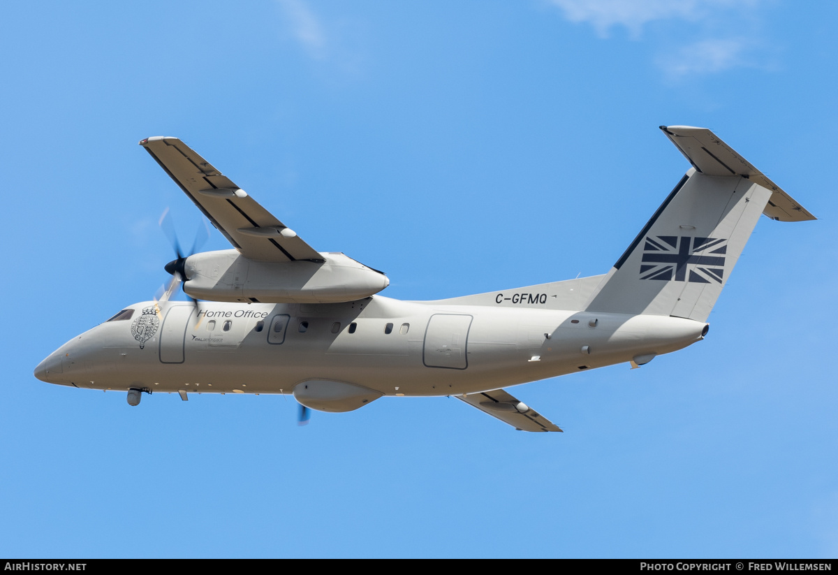 Aircraft Photo of C-GFMQ | De Havilland Canada DHC-8-100 Dash 8 ISR | UK Home Office | AirHistory.net #828667