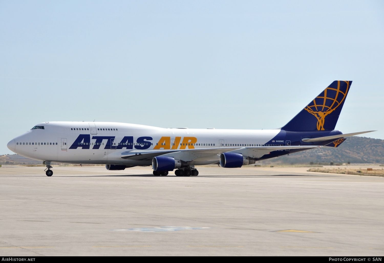 Aircraft Photo of N480MC | Boeing 747-422 | Atlas Air | AirHistory.net #828673