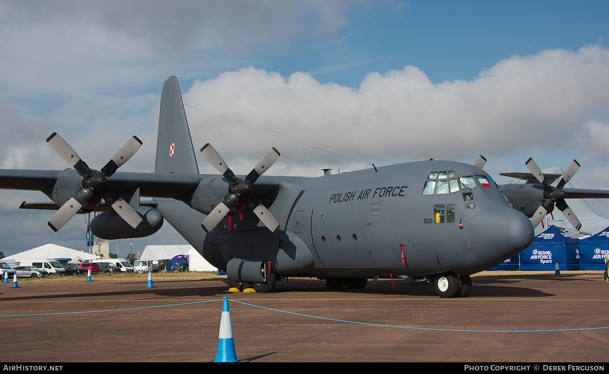 Aircraft Photo of 1501 | Lockheed C-130E Hercules (L-382) | Poland - Air Force | AirHistory.net #828688