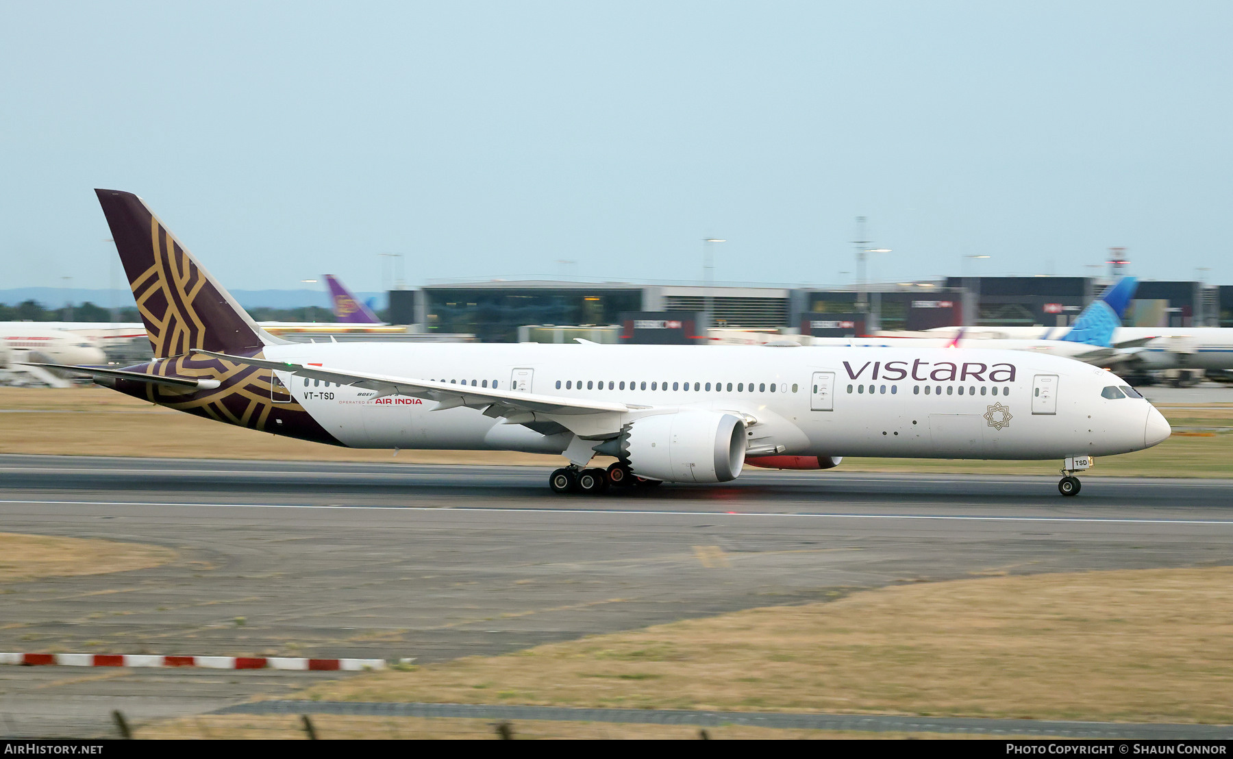 Aircraft Photo of VT-TSD | Boeing 787-9 Dreamliner | Vistara | AirHistory.net #828703