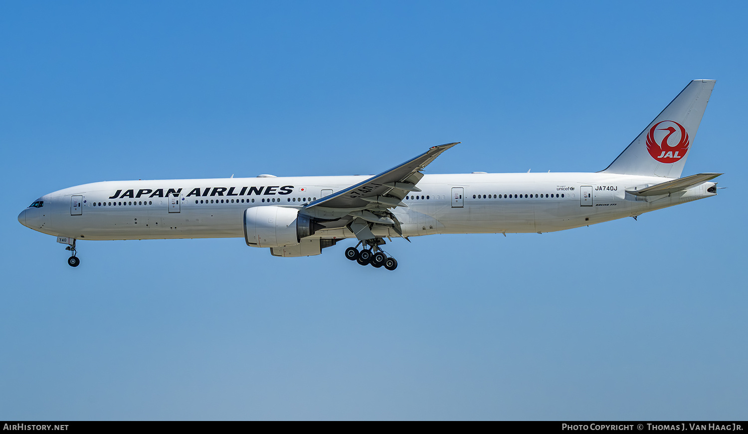 Aircraft Photo of JA740J | Boeing 777-346/ER | Japan Airlines - JAL | AirHistory.net #828710