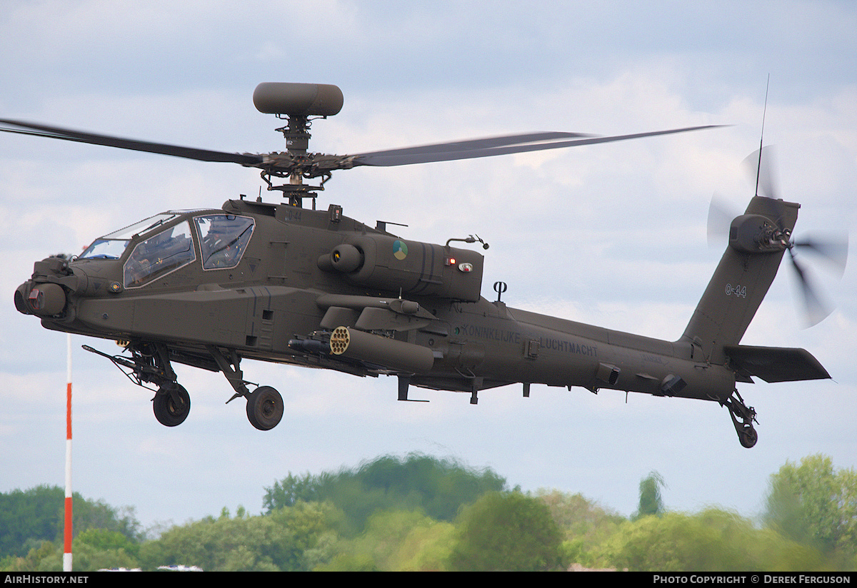 Aircraft Photo of Q-44 | Boeing AH-64E Apache Guardian | Netherlands - Air Force | AirHistory.net #828714