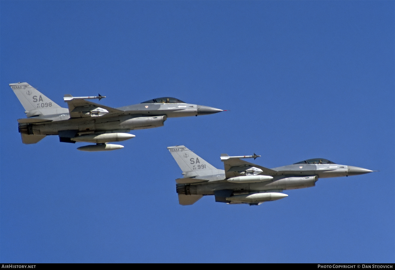 Aircraft Photo of 82-0991 / AF82-991 | General Dynamics F-16A Fighting Falcon | USA - Air Force | AirHistory.net #828715
