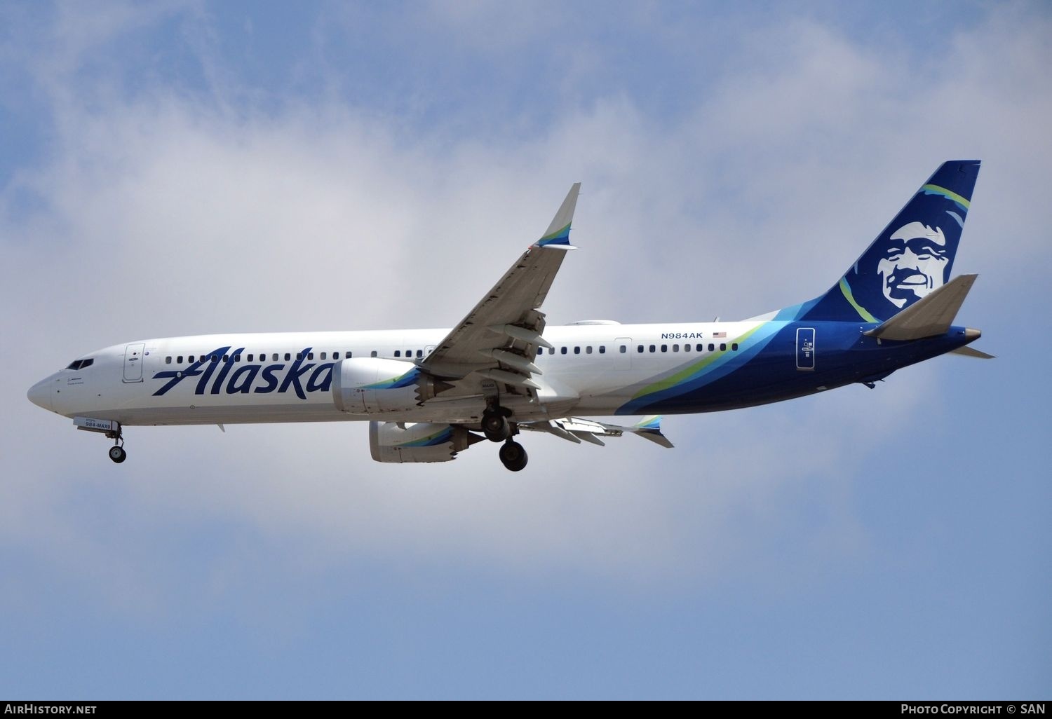 Aircraft Photo of N984AK | Boeing 737-9 Max 9 | Alaska Airlines | AirHistory.net #828716