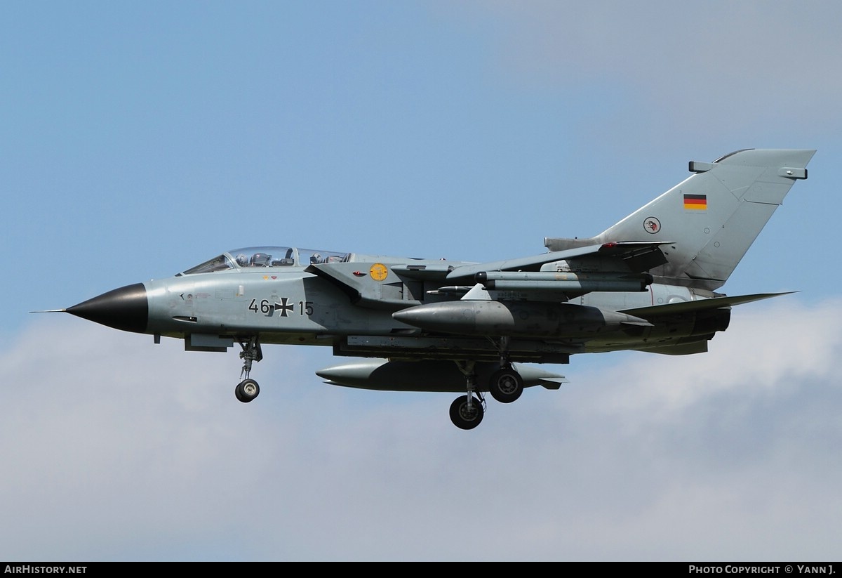 Aircraft Photo of 4615 | Panavia Tornado ECR | Germany - Air Force | AirHistory.net #828742