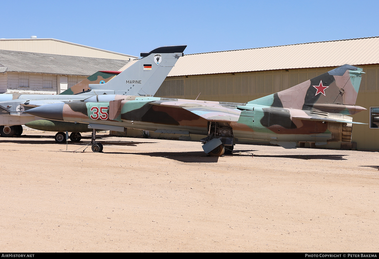 Aircraft Photo of 35 | Mikoyan-Gurevich MiG-23MLD | Russia - Air Force | AirHistory.net #828744