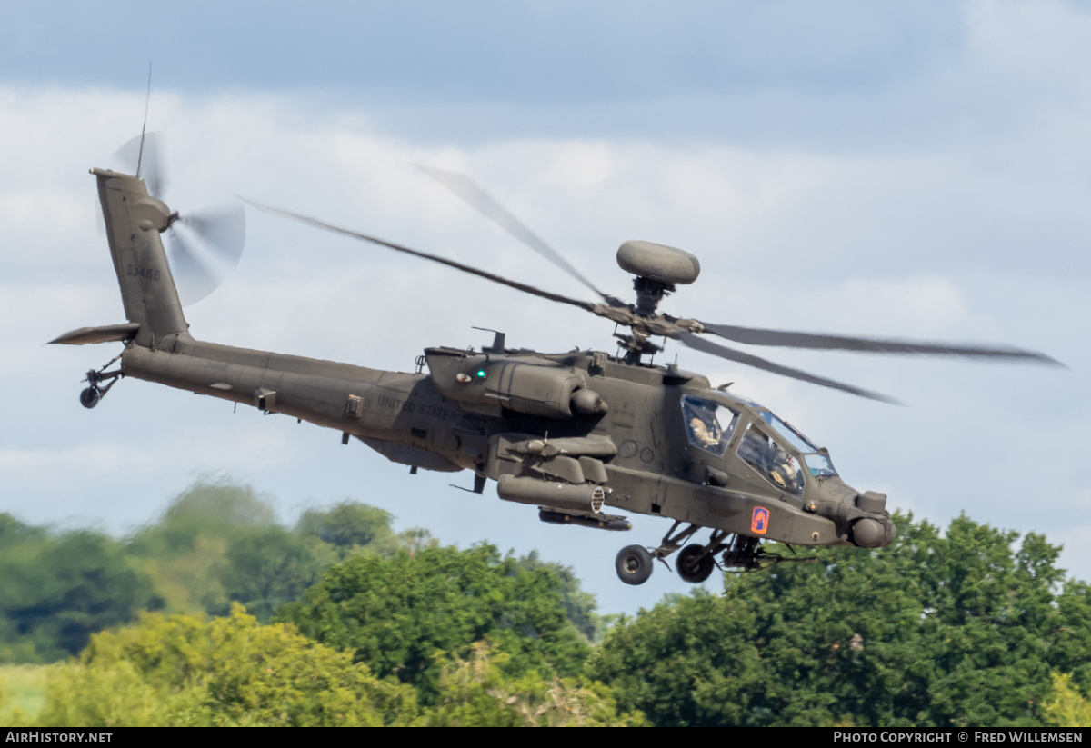 Aircraft Photo of 22-3466 | Boeing AH-64E Apache Guardian | USA - Army | AirHistory.net #828751