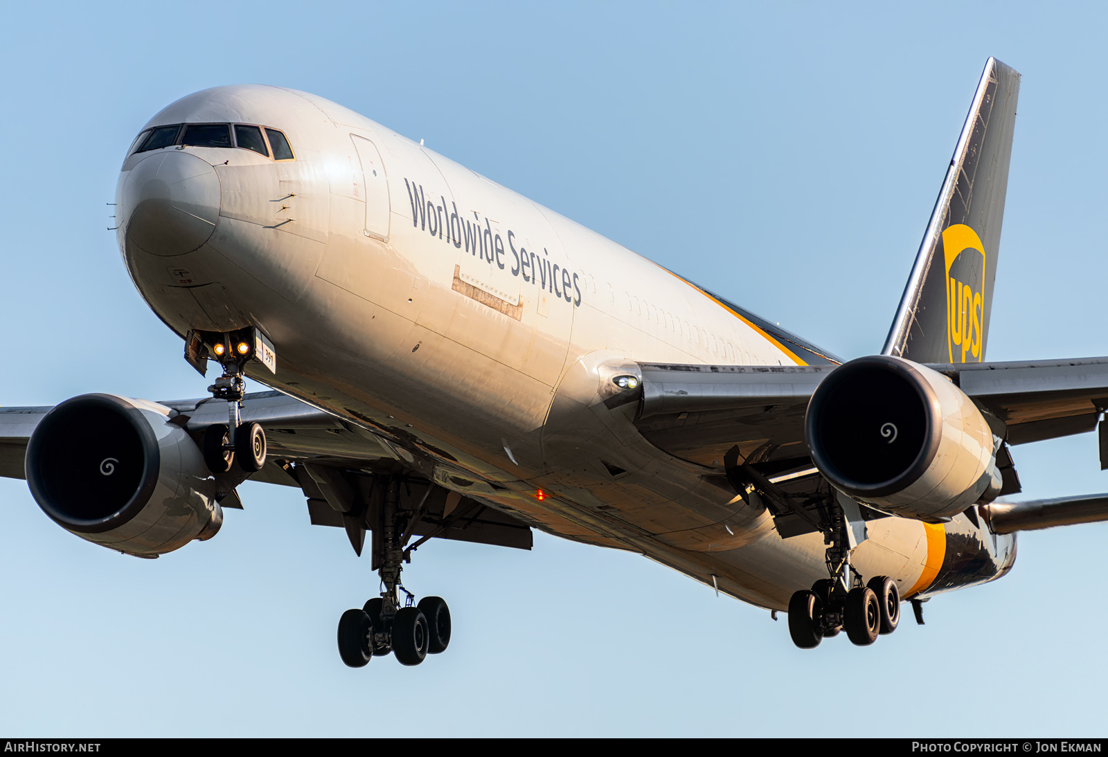 Aircraft Photo of N391UP | Boeing 767-304/ER(BDSF) | United Parcel Service - UPS | AirHistory.net #828760