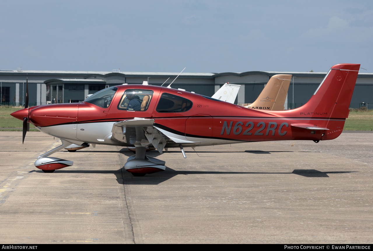 Aircraft Photo of N622RC | Cirrus SR-22T G6-GTS Platinum | AirHistory.net #828765