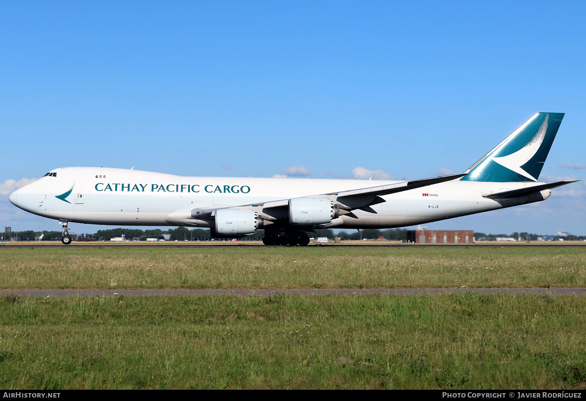 Aircraft Photo of B-LJE | Boeing 747-867F/SCD | Cathay Pacific Airways Cargo | AirHistory.net #828769