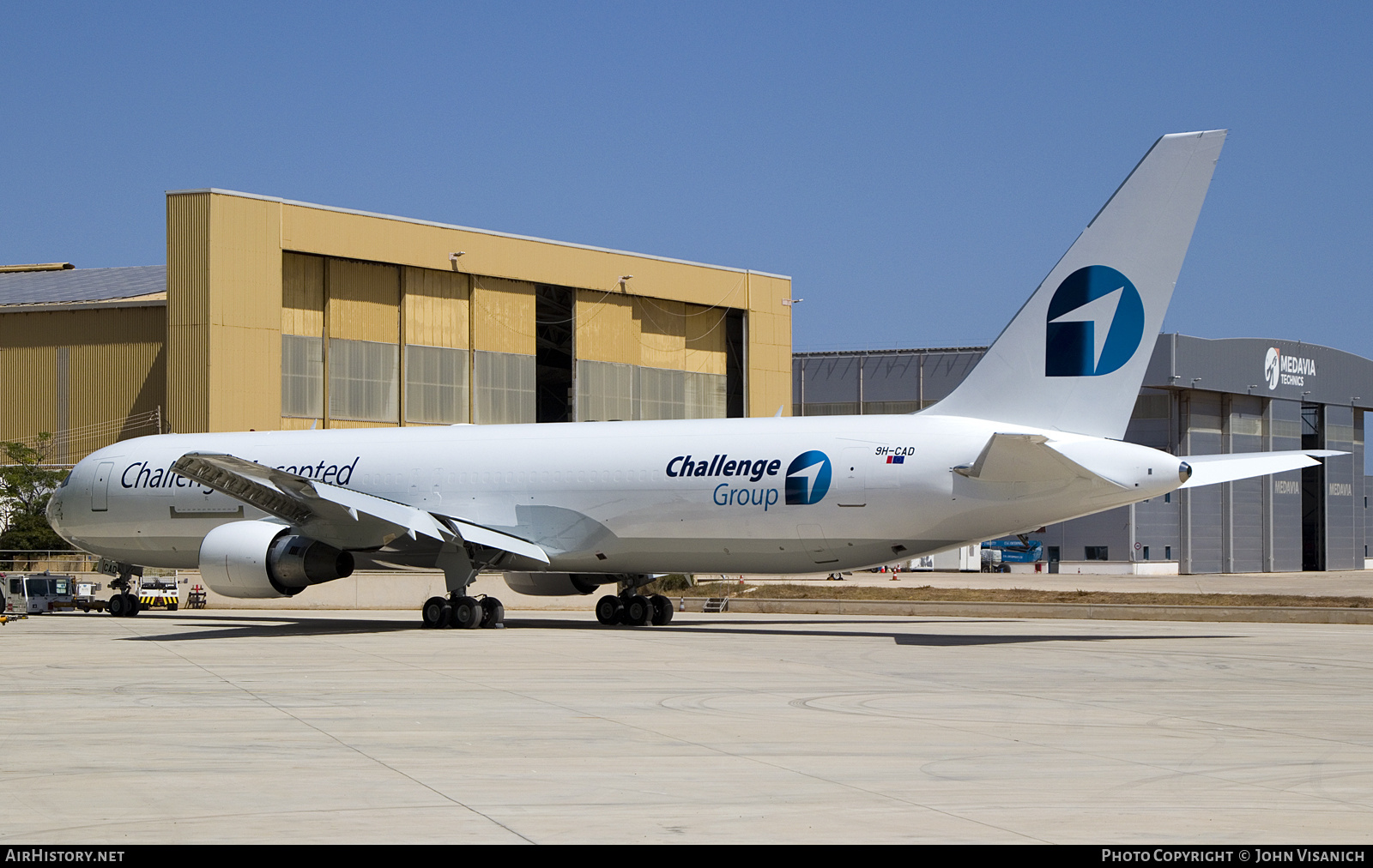 Aircraft Photo of 9H-CAD | Boeing 767-3Q8/ER(BDSF) | Challenge Group | AirHistory.net #828775