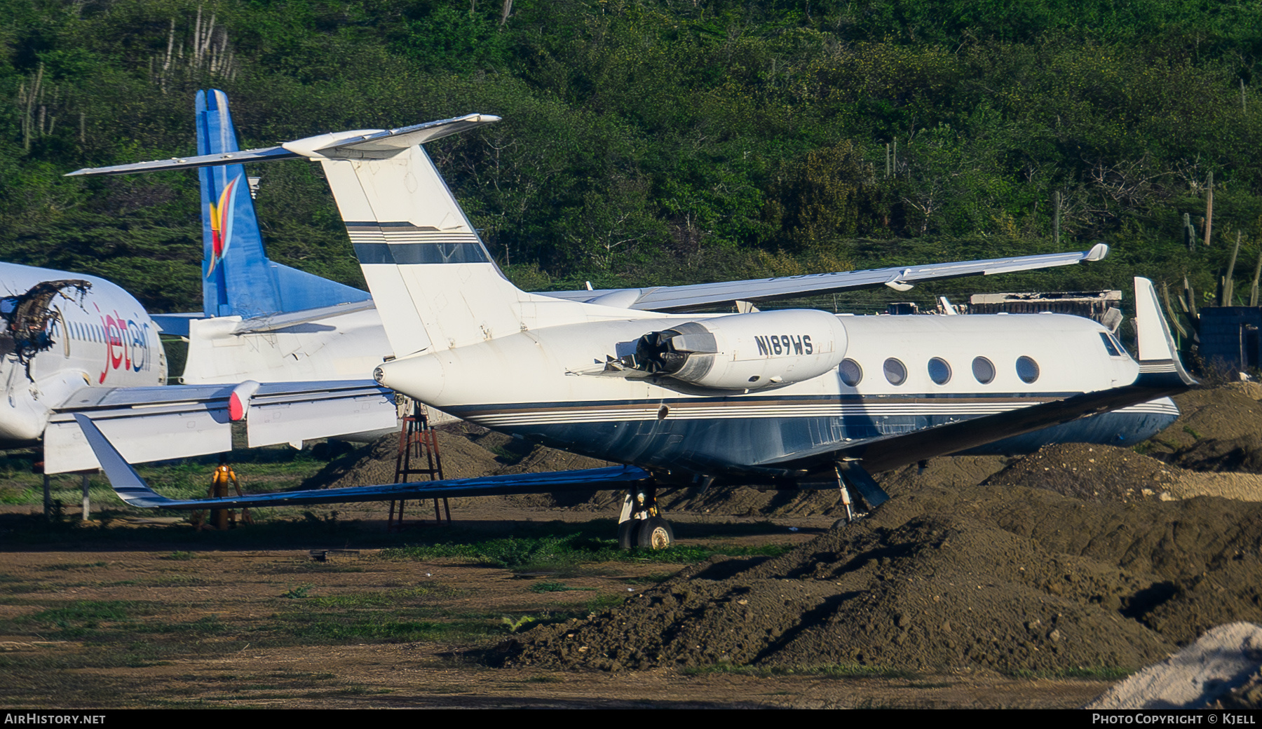 Aircraft Photo of N189WS | Grumman American G-1159 Gulfstream II | AirHistory.net #828789