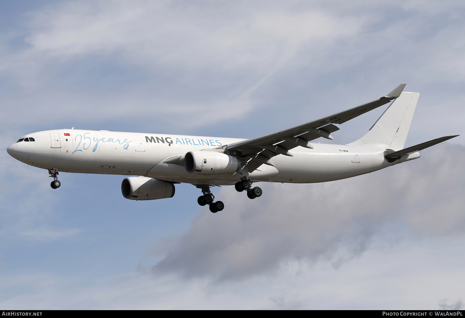 Aircraft Photo of TC-MCM | Airbus A330-343E | MNG Airlines | AirHistory.net #828796