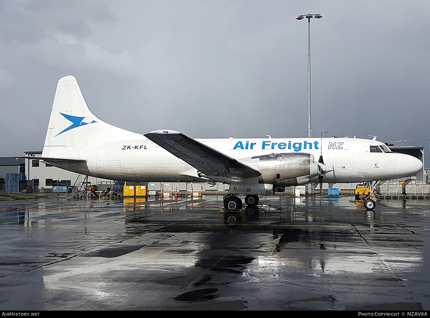 Aircraft Photo of ZK-KFL | Convair 580/F | Air Freight NZ | AirHistory.net #828800
