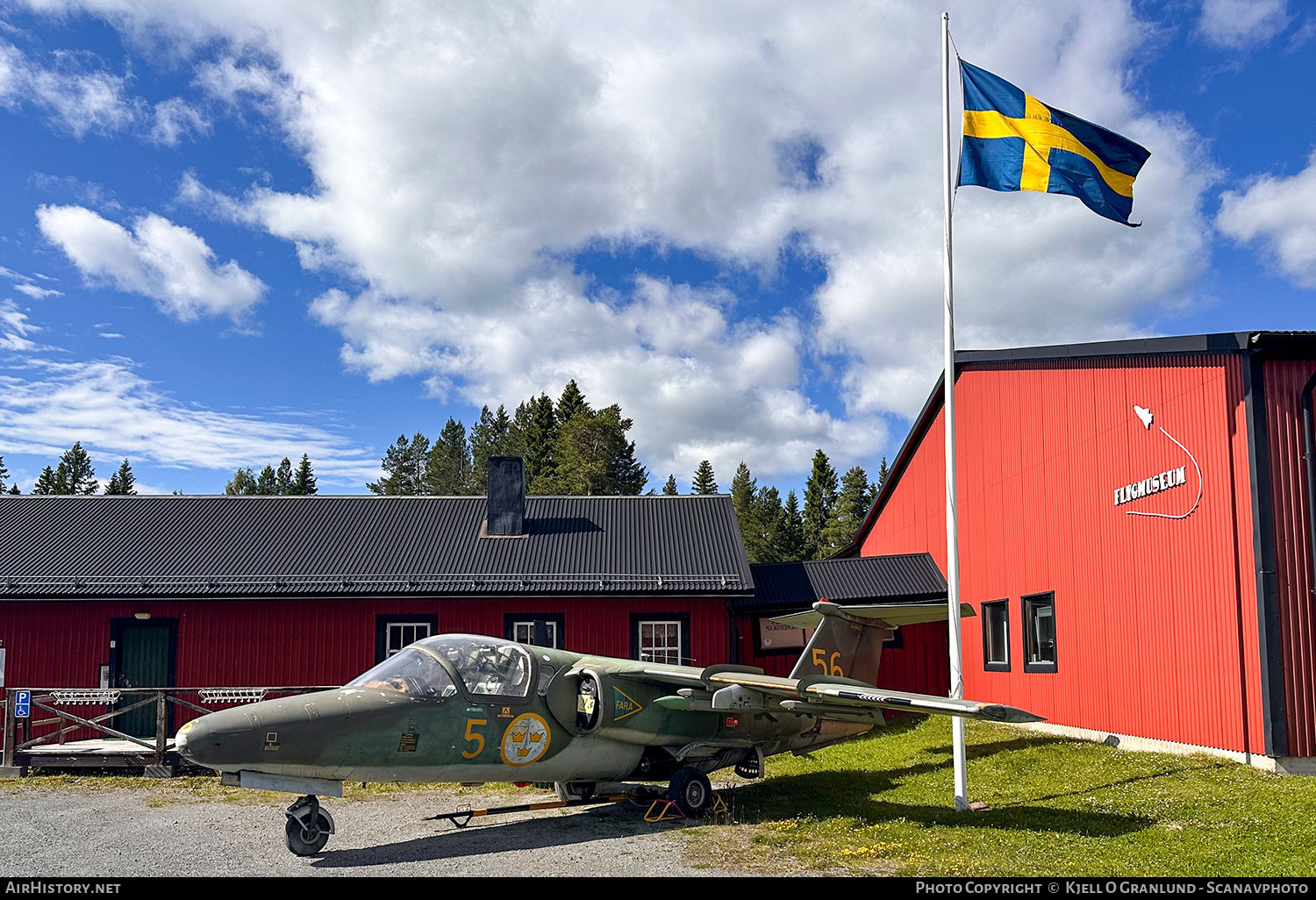 Aircraft Photo of 60056 | Saab Sk 60B | Sweden - Air Force | AirHistory.net #828805