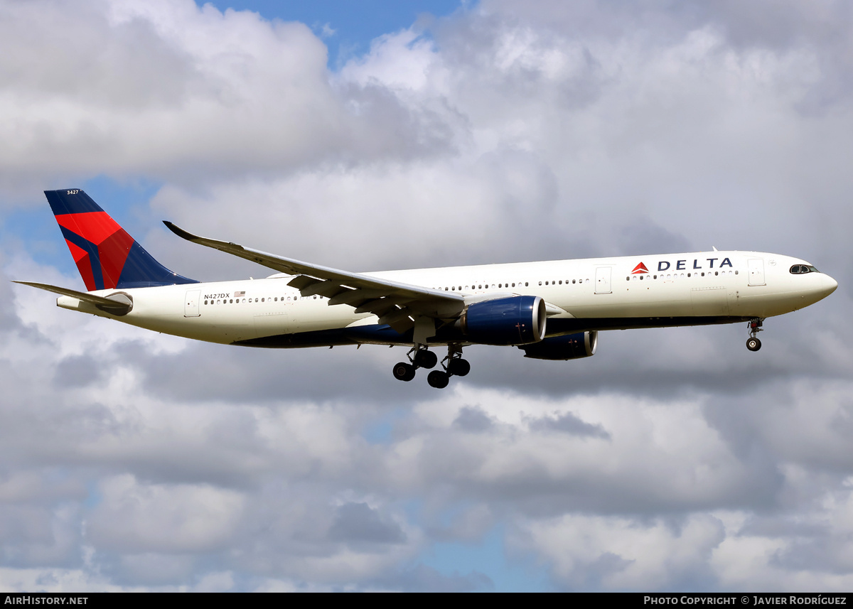 Aircraft Photo of N427DX | Airbus A330-941N | Delta Air Lines | AirHistory.net #828806
