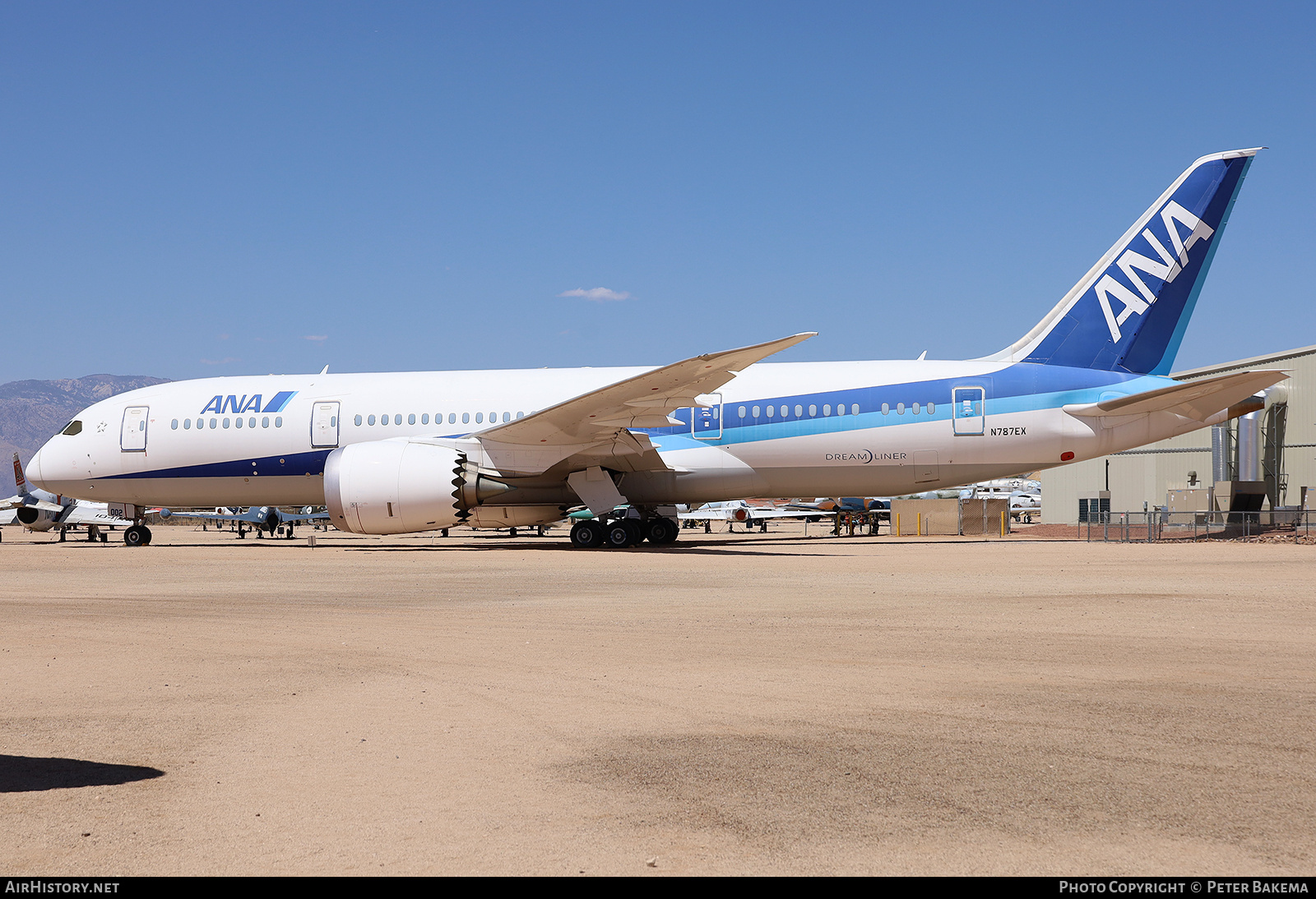 Aircraft Photo of N787EX | Boeing 787-8 Dreamliner | All Nippon Airways - ANA | AirHistory.net #828819