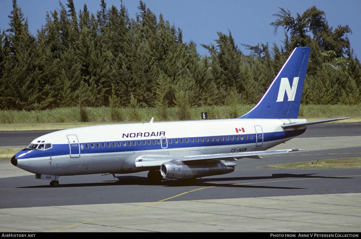 Aircraft Photo of CF-NAW | Boeing 737-212/Adv | Nordair | AirHistory.net #828826