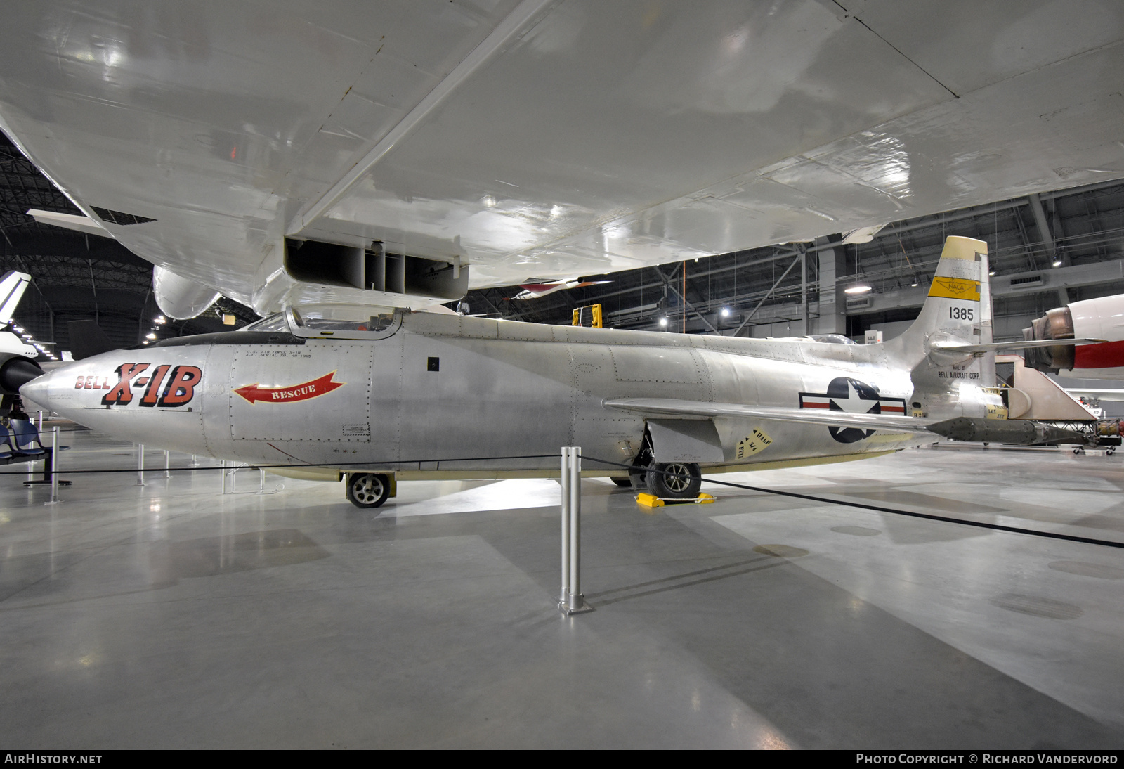 Aircraft Photo of 48-1385 / 1385 | Bell X-1B | USA - Air Force | AirHistory.net #828827