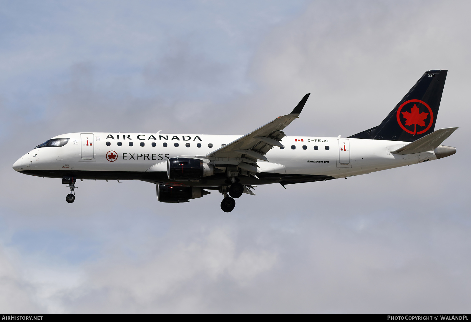 Aircraft Photo of C-FEJC | Embraer 175SU (ERJ-170-200SU) | Air Canada Express | AirHistory.net #828861