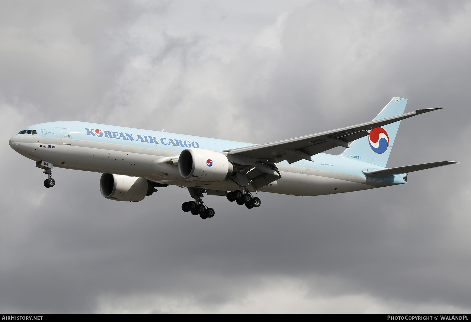 Aircraft Photo of HL8251 | Boeing 777-FB5 | Korean Air Cargo | AirHistory.net #828866
